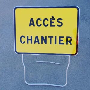 Accès chantier