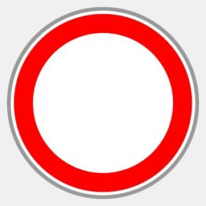 Circulation interdite BK0