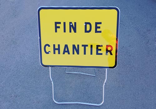 Fin de chantier