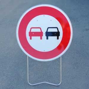 Interdiction de dépasser BK3