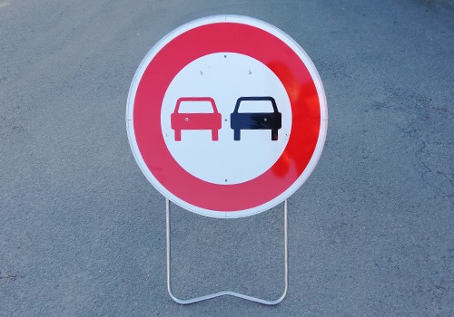 Interdiction de dépasser BK3