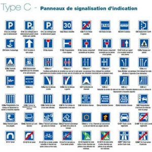 Type C - signaux d'indications